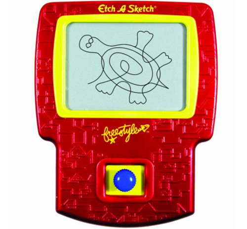 Etch-A-Sketch Freestyle takes some of the fun out of it