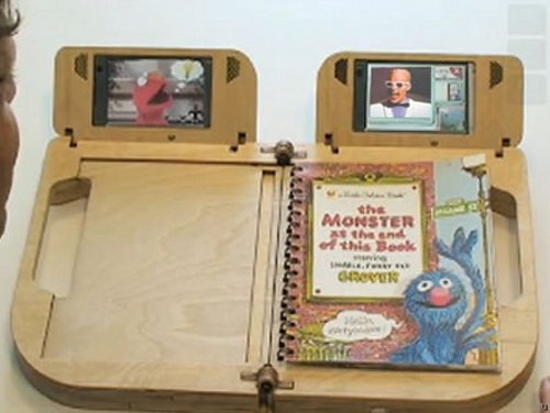 Nokia Storyplay wooden e-reader for kids