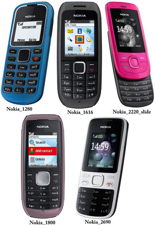 Nokia releases five new affordable phones