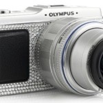 Olympus PEN E-P1 gets the Swarovski treatment Olympus PEN E-P1 gets the Swarovski treatment