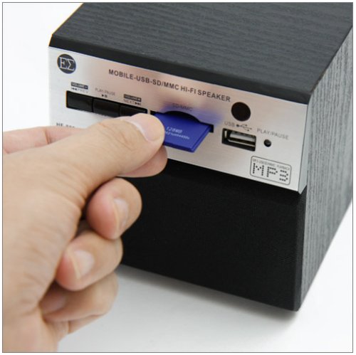 Retro Mini Speaker with MP3 player