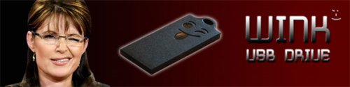 Wink USB flash drive: Perfect Sarah Palin