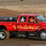 Rocket pickup truck with a jet engine Rocket pickup truck with a jet engine