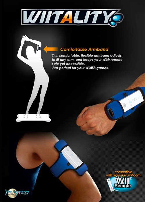 Wiitality for hands-free Wii-fit play