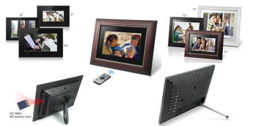 Earth-Trek unveils HD LCD Digital Photo Frames
