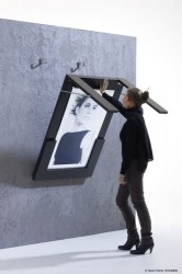 Picture table: Hide your kitchen table on the wall