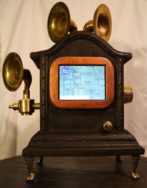 Chumby goes old time with the Chumbophone