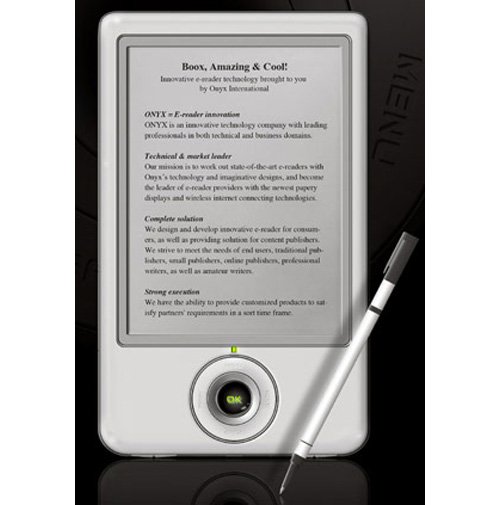 Dulin's Books brings $350, 6-inch BOOX 60 e-reader to US