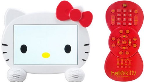 Hello Kitty LCD TV with remote 