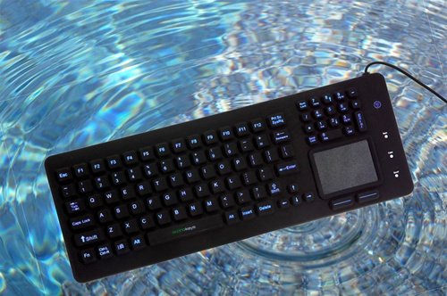 WetKeys keyboard is waterproof
