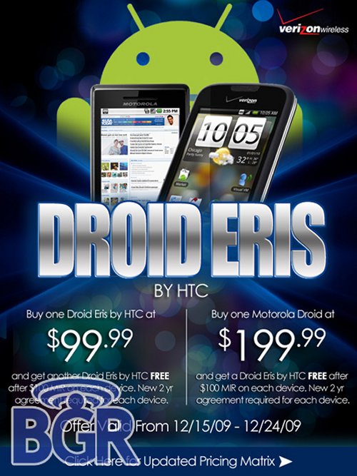 Buy a Droid Eris and get one free