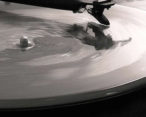 Audio records made from glacier ice