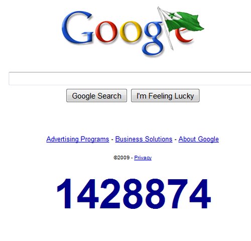 Mysterious Google countdown