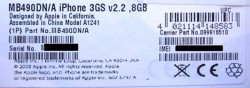 8GB iPhone 3GS coming soon?