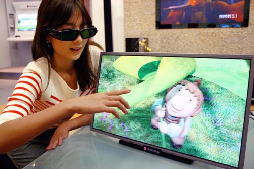 LG announces the world’s first Full HD 3D LCD