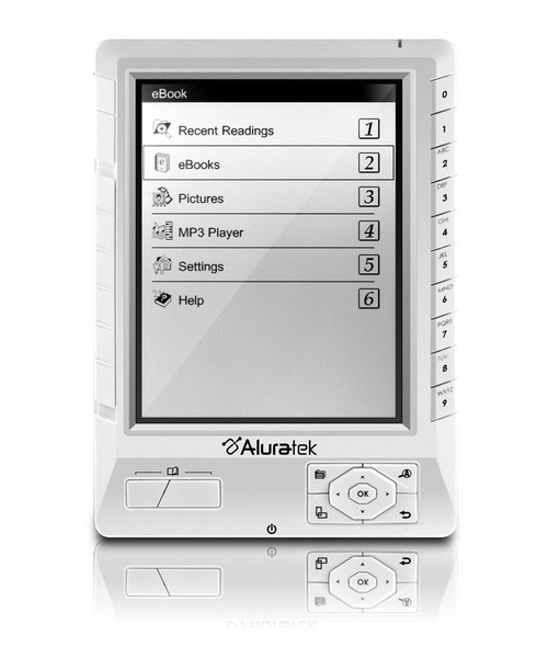 Aluratek's $179 Libre eBook reader