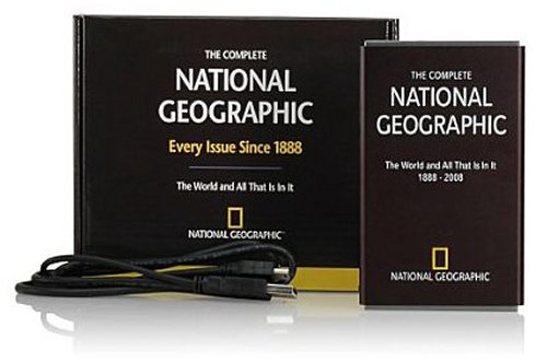 Every issue of National Geographic on a 160GB HDD