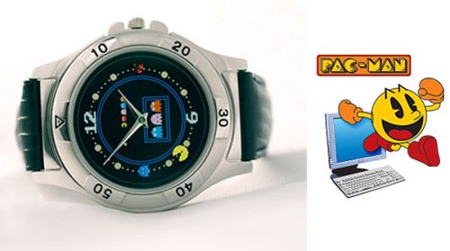 Retro Pac-Man watch