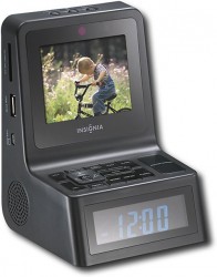 Insignia Dual Alarm Clock Radio with Photo Display