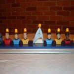 Pez Star Trek Figure Menorah Pez Star Trek Figure Menorah
