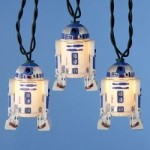 R2-D2 string lights for your geek Christmas tree