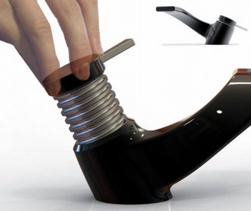 A faucet with a new twist