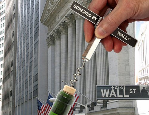 Screwed by Wall Street Corkscrew