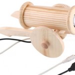 Wooden Cannon USB speaker