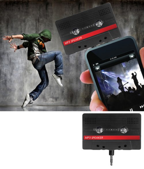 Cassette iPod speaker