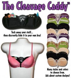 Cleavage Caddy makes your boobs look like an episode of Hoarders