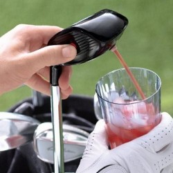 Electronic Drink Caddie for Golfers