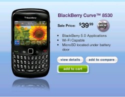 Alltel launches BlackBerry Curve 8530