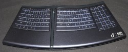 Motorized keyboard moves to relieve stress