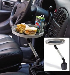 Swivel Car Tray, juicebox not included