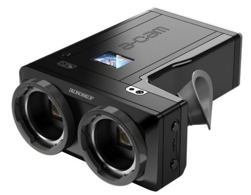 Ikonoskop A-cam3D shoots 1080p RAW video in stereo