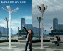 Smart street lights that bloom