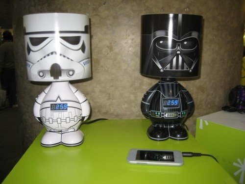 Star Wars speakers that look like lamps
