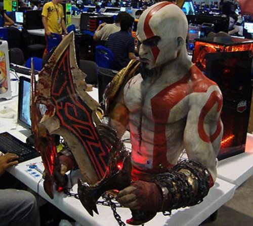 God of War Kratos PC casemod