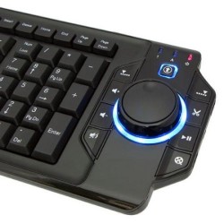 Keyboard with video editing controls