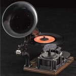Gramophone record player and recorder