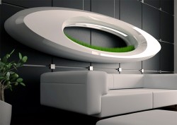 Grass Lamp combines the outdoors with light