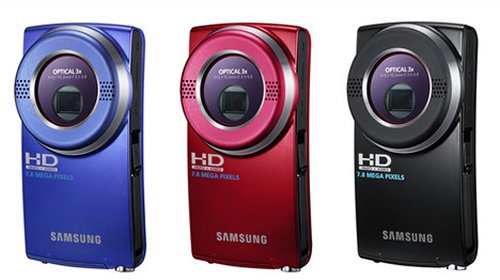 Samsung HMX-U20 and HMX-U15 camcorders