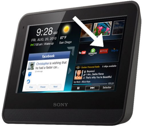 Sony Dash can now stream movies from Netflix