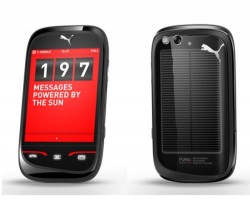 Puma solar-powered phone