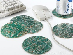Motherboard Coasters
