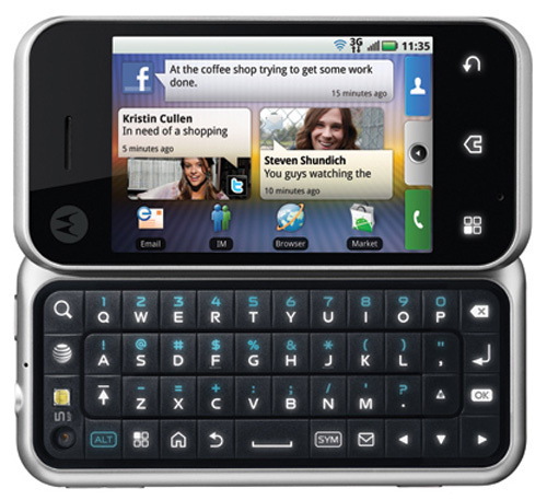AT&T removes Google for Yahoo Search on Motorola Backflip