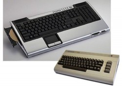 Commodore name licensed for a line of keyboard PCs