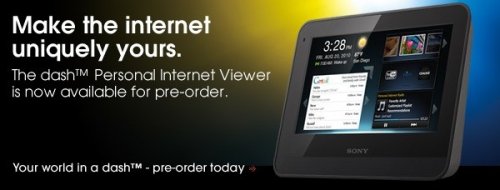 Sony Dash now available for pre-order, ships April 15th