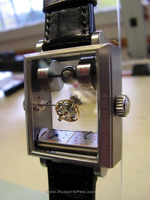 Double-Axis Tourbillion watch is mysterious, amazing