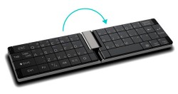 Foldable Keyboard for Tablets doubles as a phone